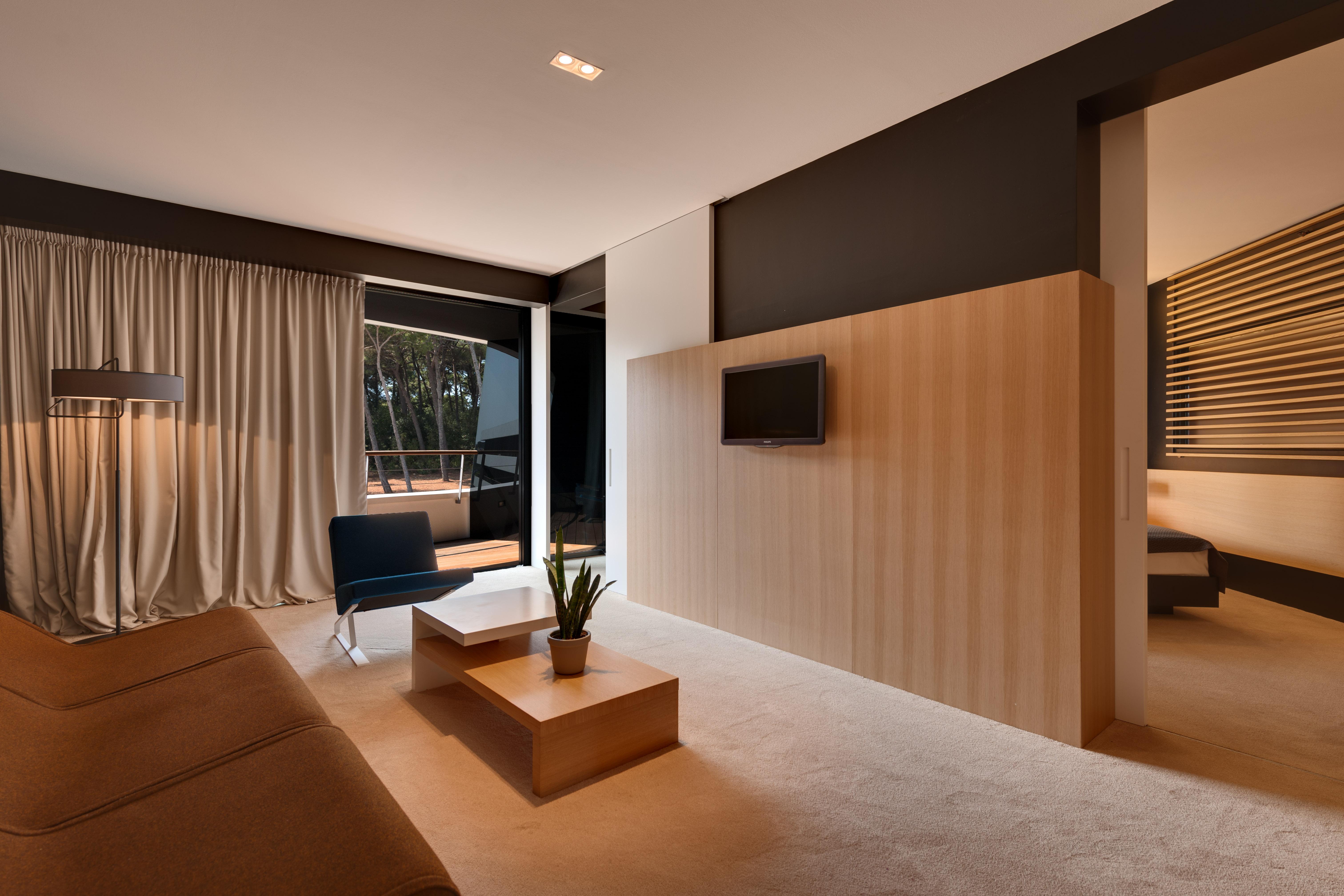 Lone Hotel By Maistra Collection Rovinj Luaran gambar A 3D rendering of a hotel room