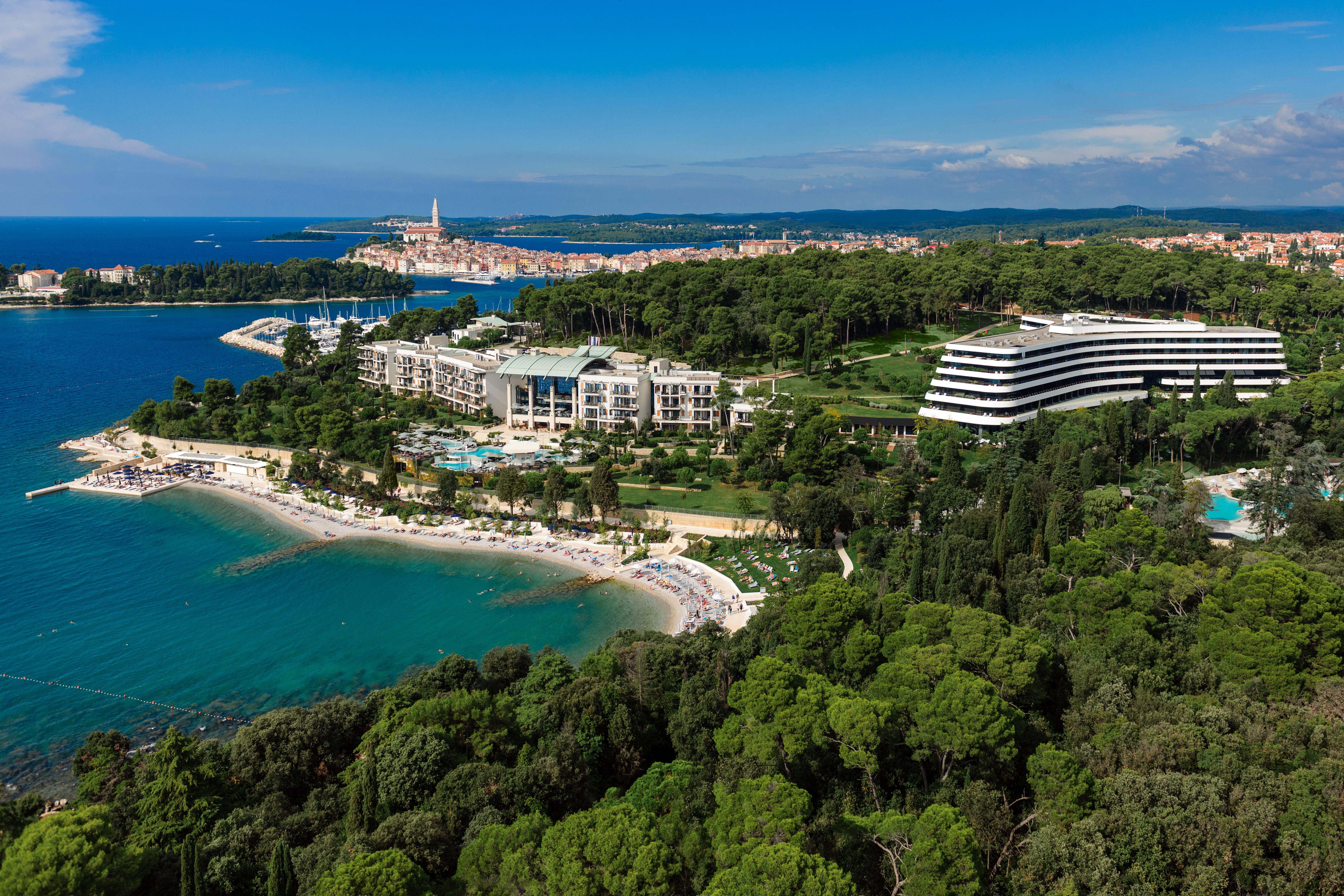 Lone Hotel By Maistra Collection Rovinj Luaran gambar View of the hotel