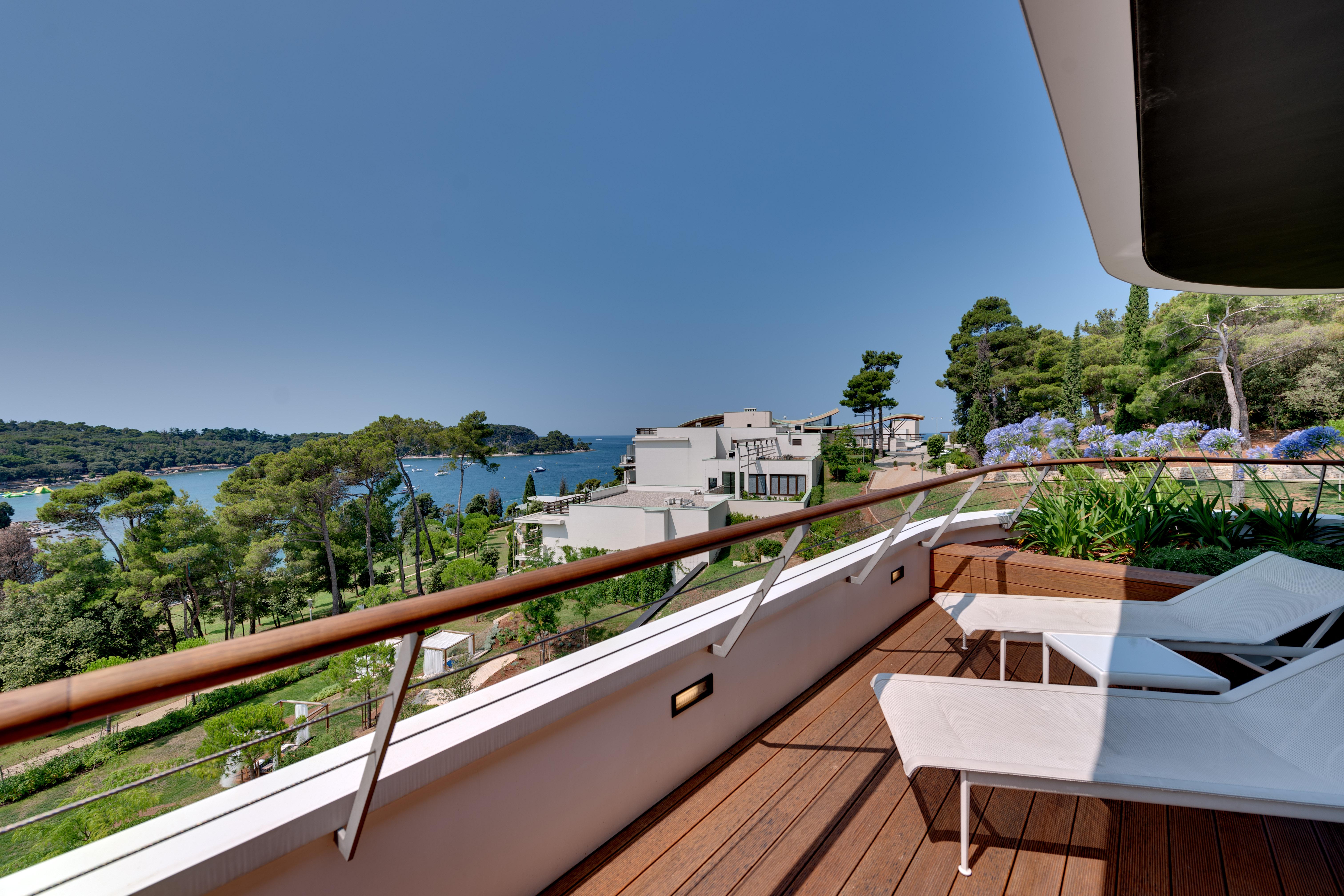 Lone Hotel By Maistra Collection Rovinj Luaran gambar View from the hotel