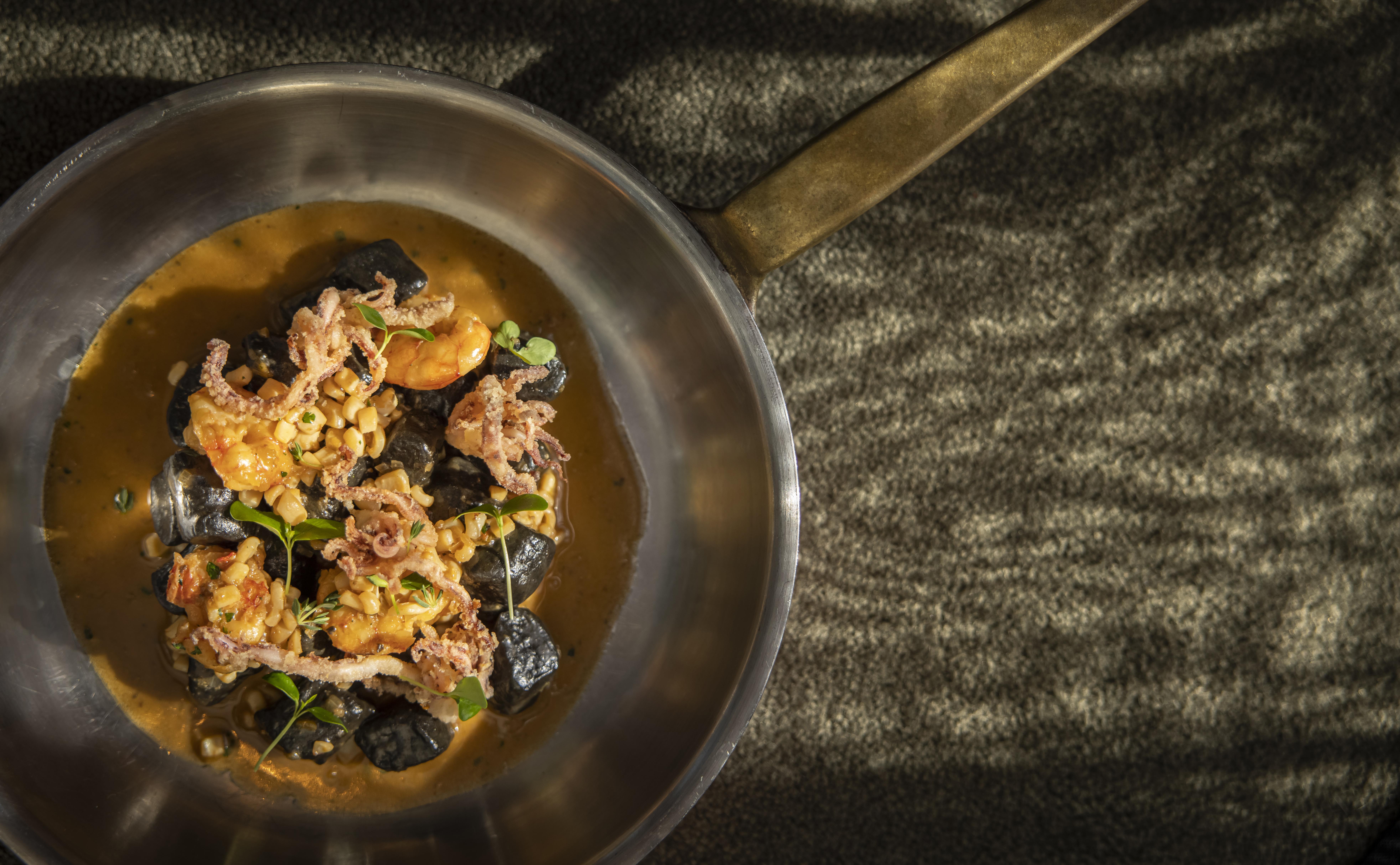 Lone Hotel By Maistra Collection Rovinj Luaran gambar A pan of stewed octopus