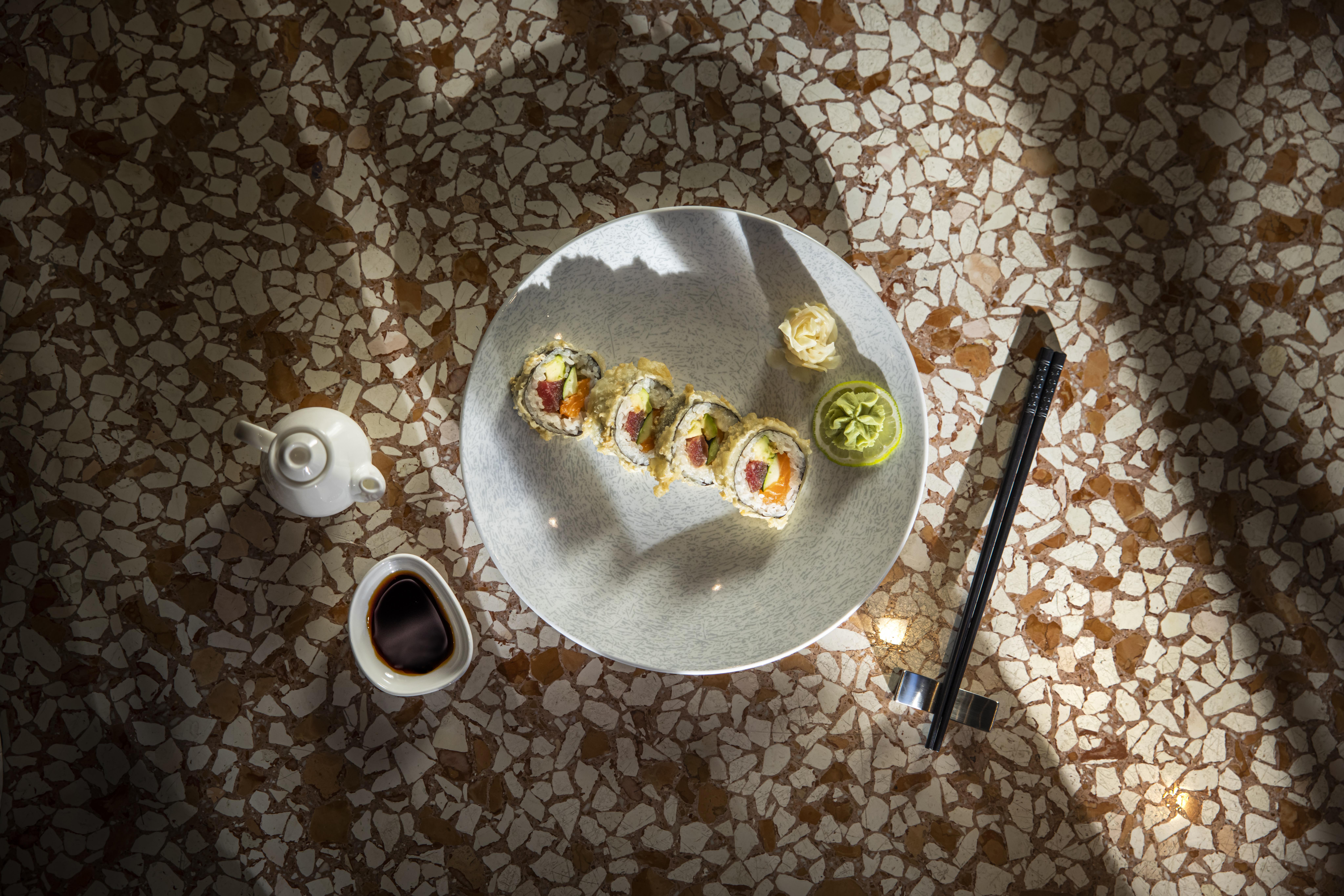 Lone Hotel By Maistra Collection Rovinj Luaran gambar A rendering of a sushi scene