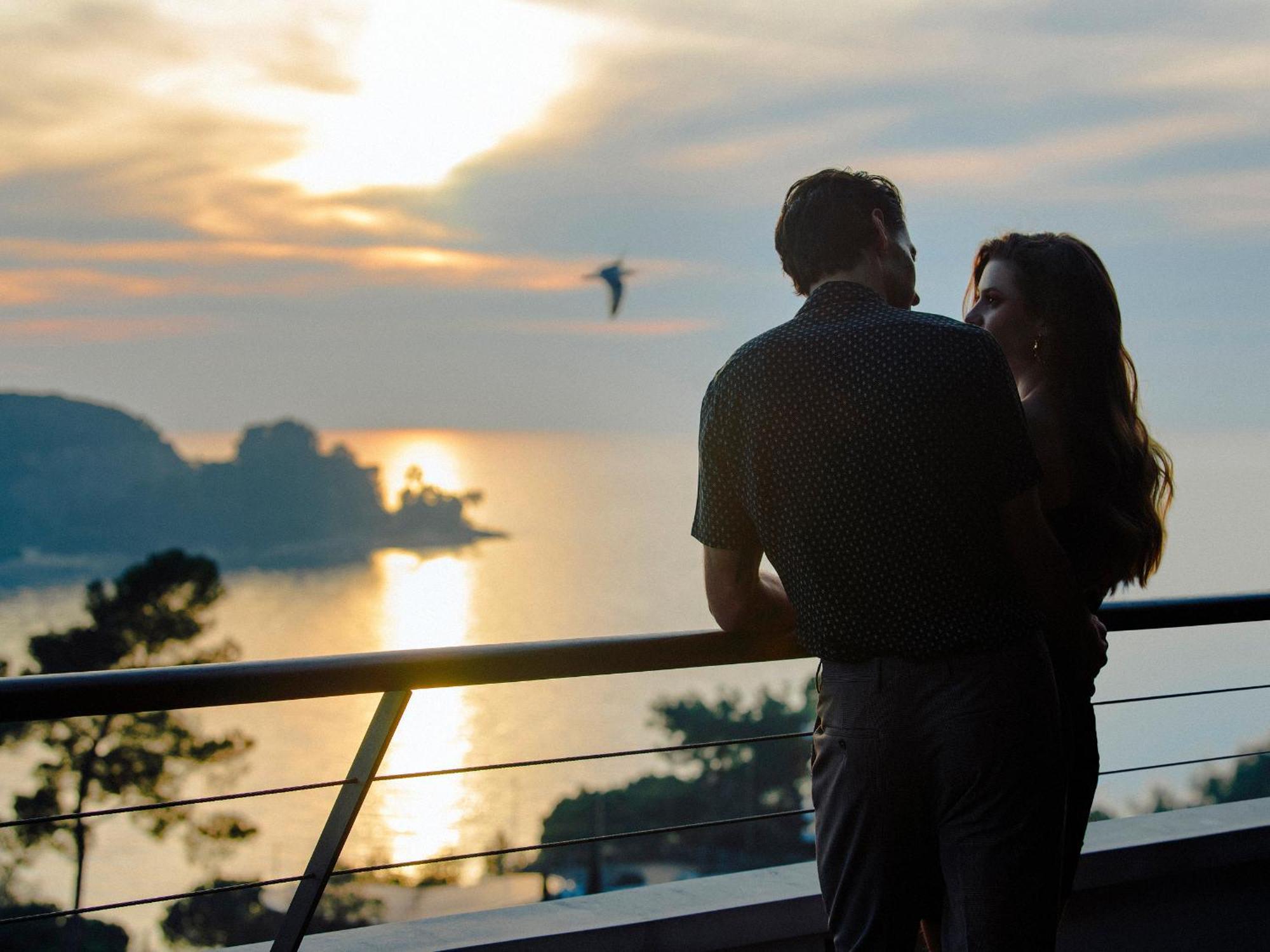 Lone Hotel By Maistra Collection Rovinj Luaran gambar Sunset at the resort